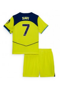 Fotbalové Dres Tottenham Hotspur Xavi Simons #7 Dětské Třetí Oblečení 2025-26 Krátký Rukáv (+ trenýrky)
